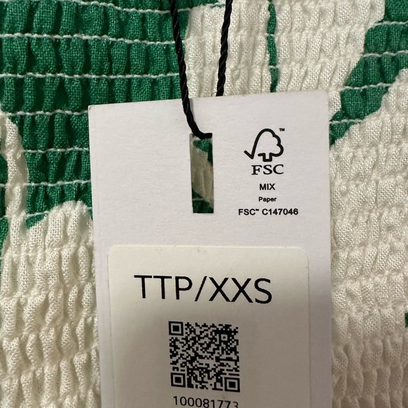 FLORAL CROP TOP - Picture 4 of 4